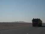 On the road to Wadi Mukhaizana