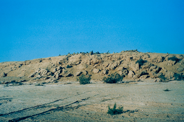 Burial ground at Wadi Baw