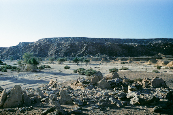 View west in the Wadi