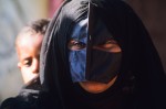 Women in burqa